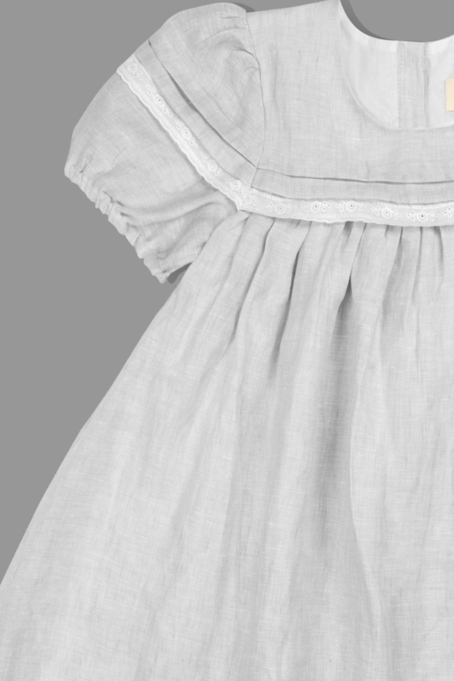 Breezy Meadows Linen Dress