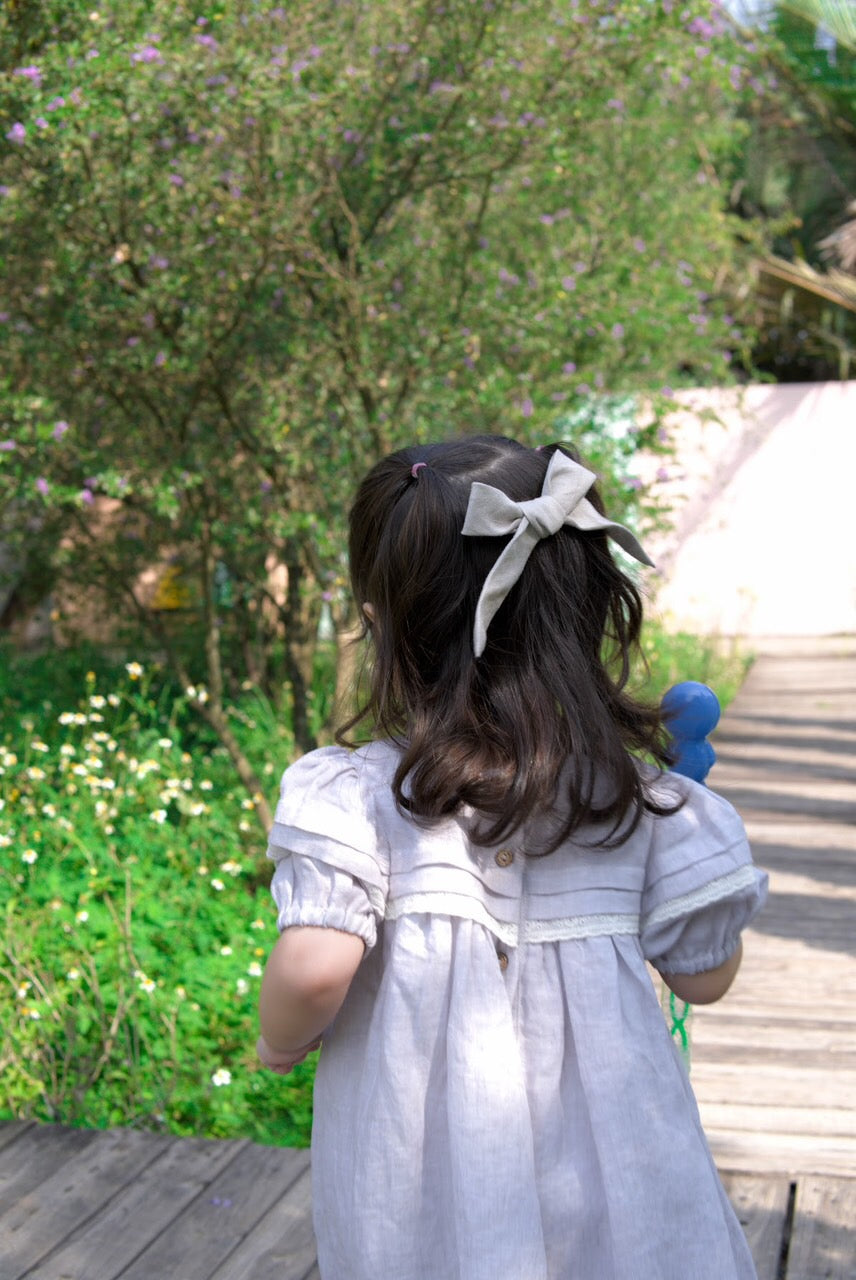 Breezy Meadows Linen Dress