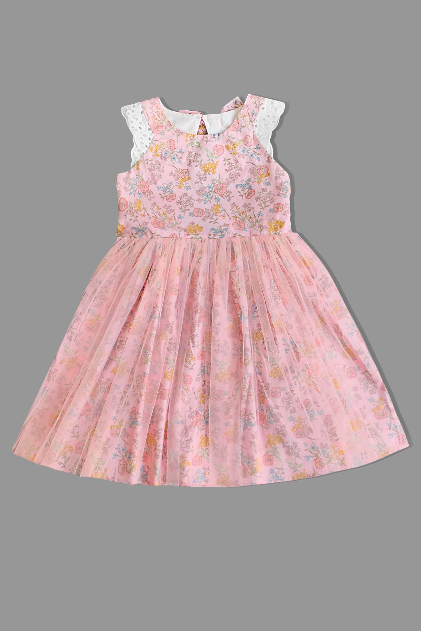 Whispering Meadows Tulle and Cotton Dress